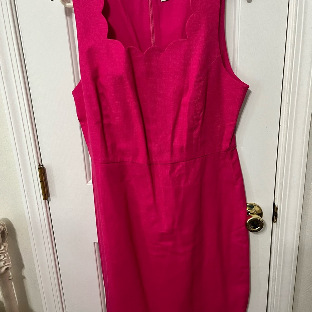 Elegant Pink Sleeveless Dress